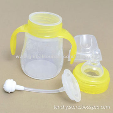 Heat-sensitive Babies' Bottle, FDA, LFGB and RoHS StandardsNew